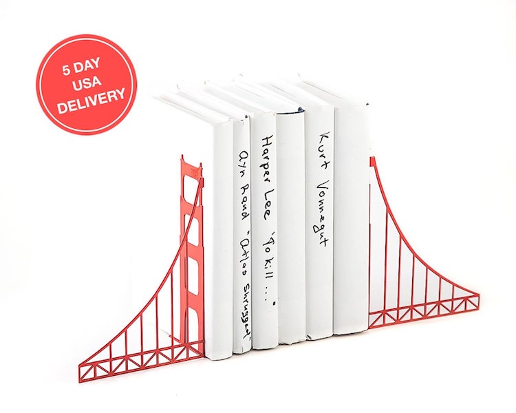 Golden Gate Bridge Bookends 