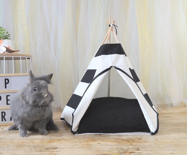Chic Rabbit Bed Shaped Like a Teepee