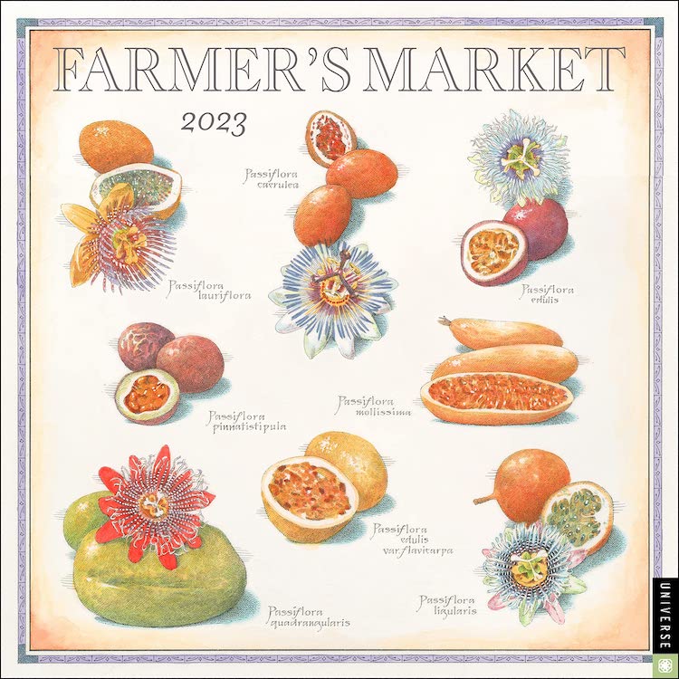 Farmer's Market Wall Calendar