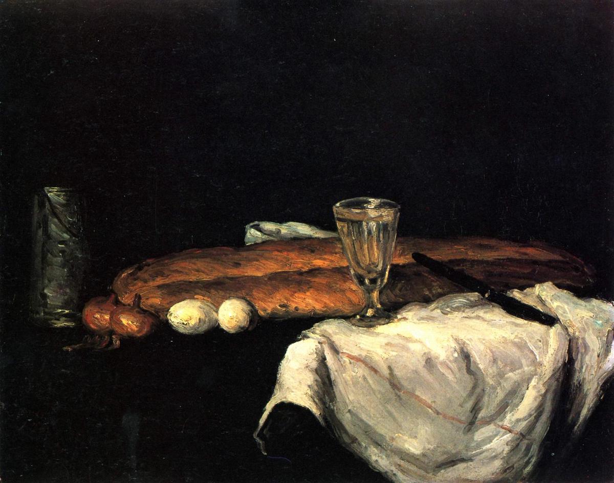 Paul Cézanne's "Still Life With Bread and Eggs"