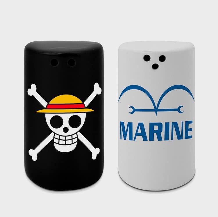 One Piece Salt and Pepper Shakers