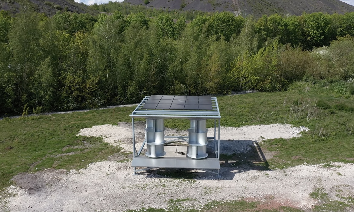 Startup Combines Solar and Wind to Create an Innovative Mixed-Energy System