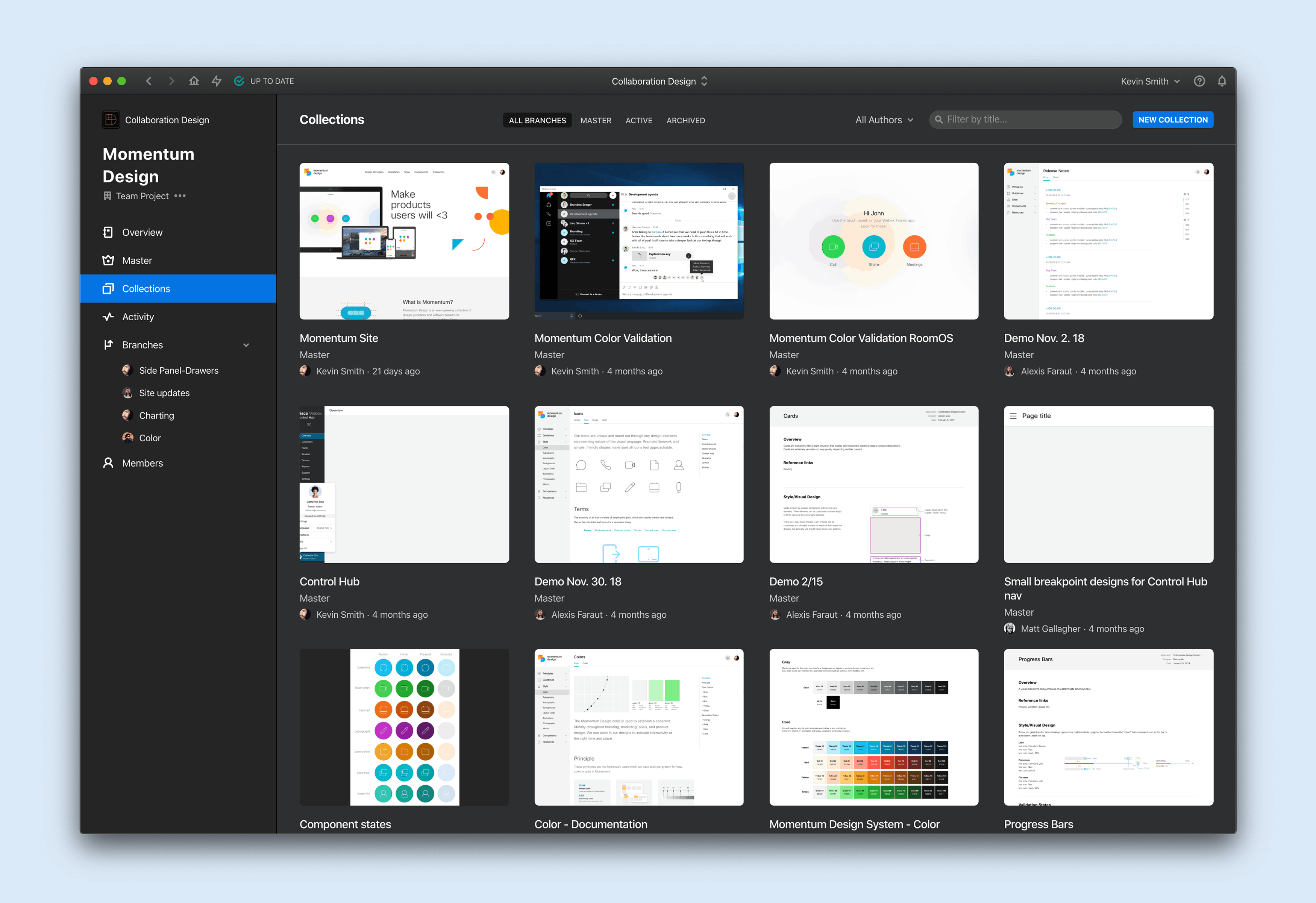 Cisco's Momentum library in Abstract