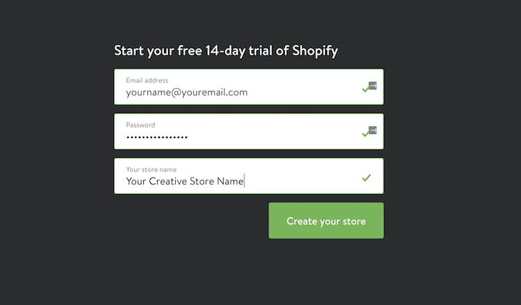 how to create an online shop